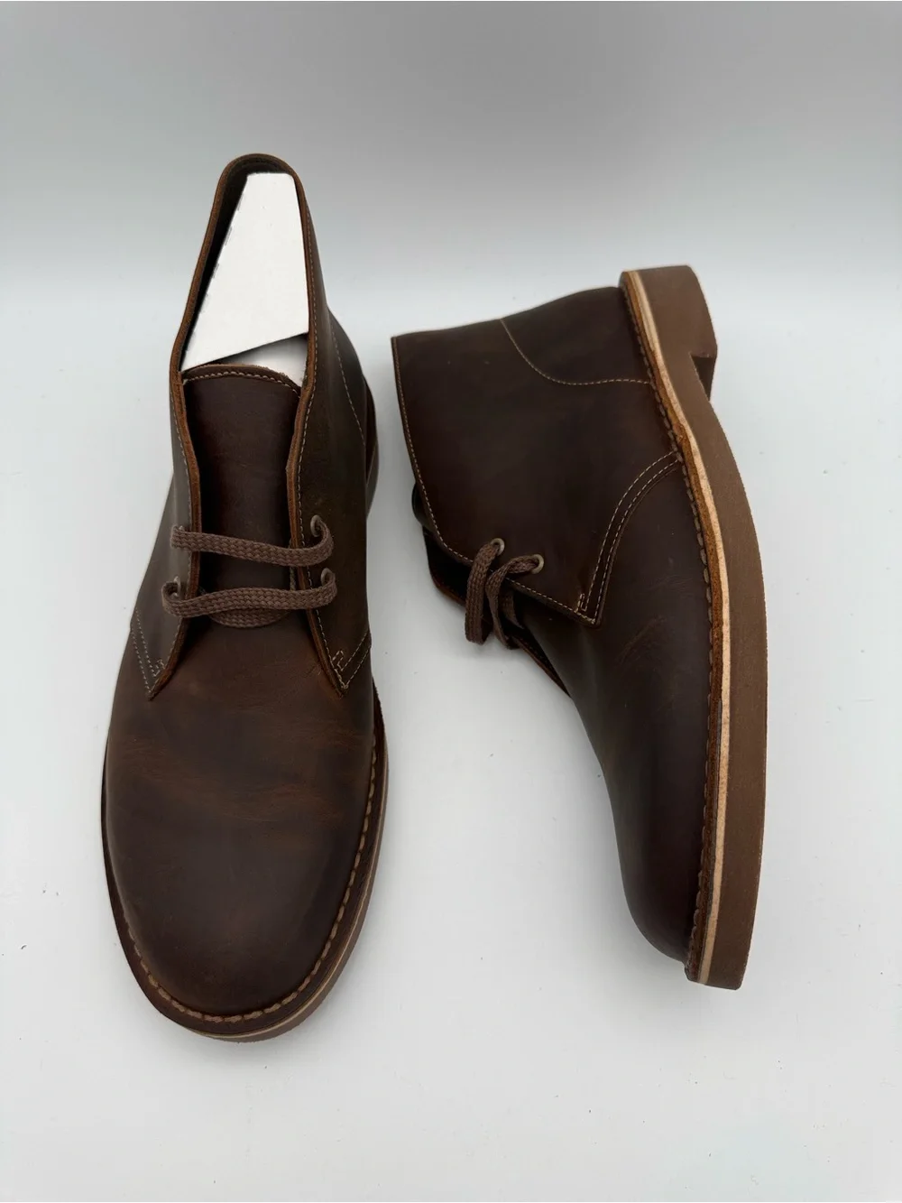 BRAND NEW Clarks Men's Bushacre 2 Beeswax (Brown) 26082286 Size 10.5 Wide